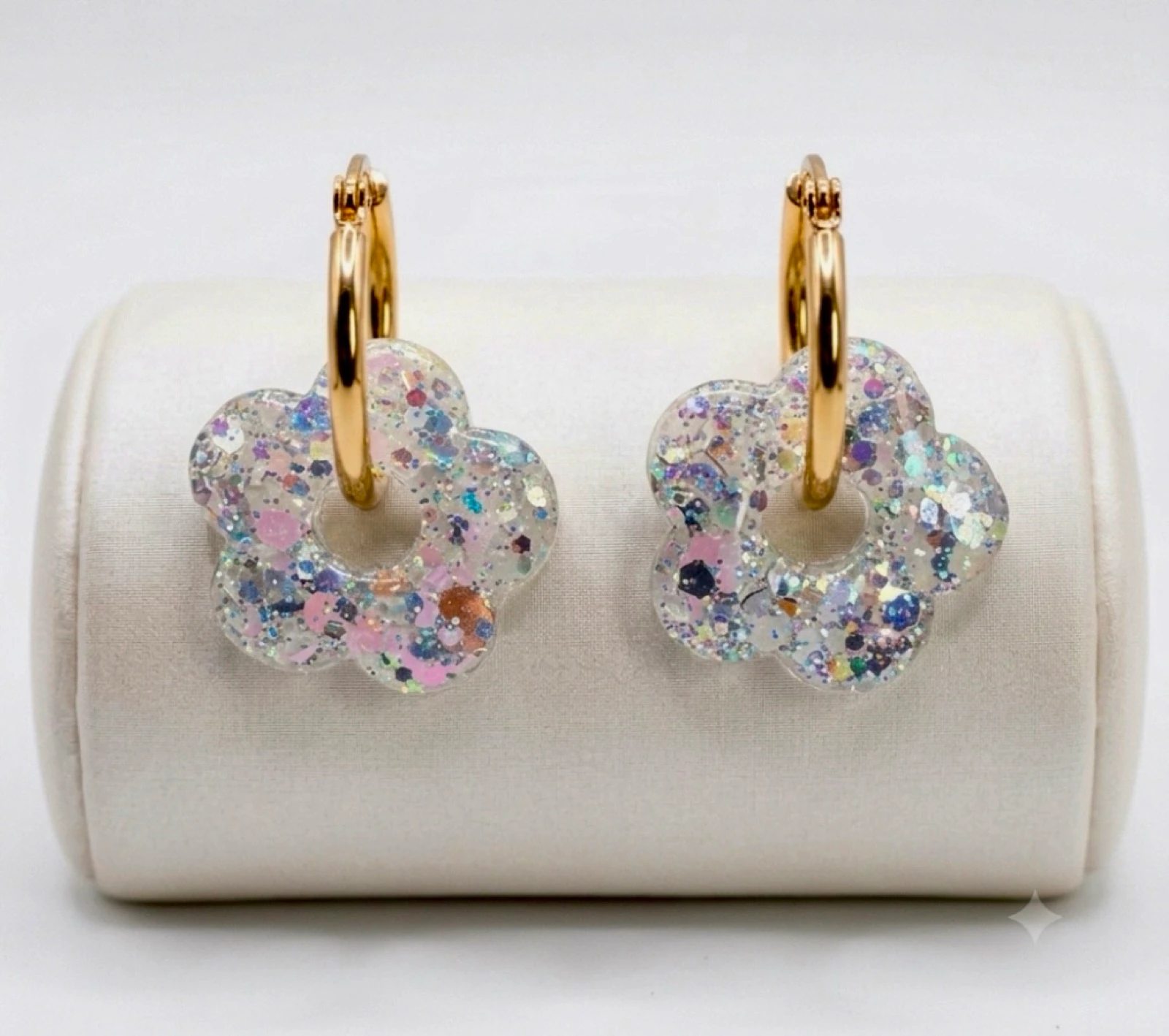 Boucles d oreilles avec charm interchangeables 